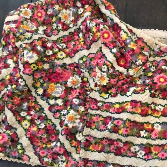 Free purple floral bralette - Picture 2 of 3